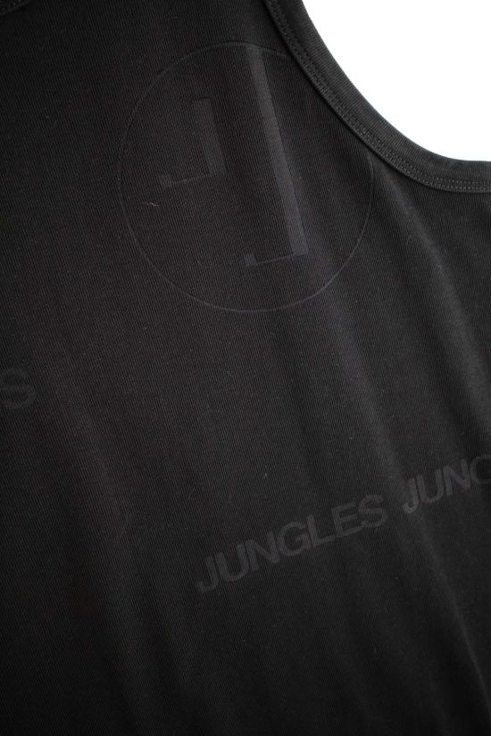  Jungles 민소매 티셔츠 정글 번아웃 탱크 블랙 - OTHER BRANDS