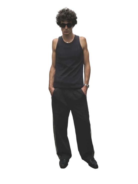  Jungles 민소매 티셔츠 정글 번아웃 탱크 블랙 - OTHER BRANDS