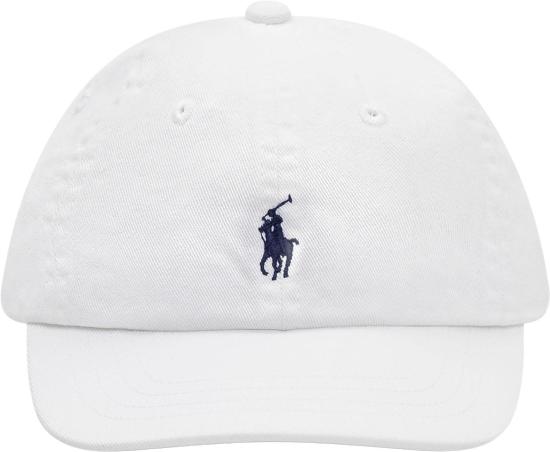 26SS [키즈] 랄프 로렌 모자 320552489001 WHITE
