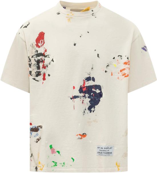 26SS 갤러리 디파트먼트 반팔 티셔츠 TOP009WASHEDCREAM WHITE