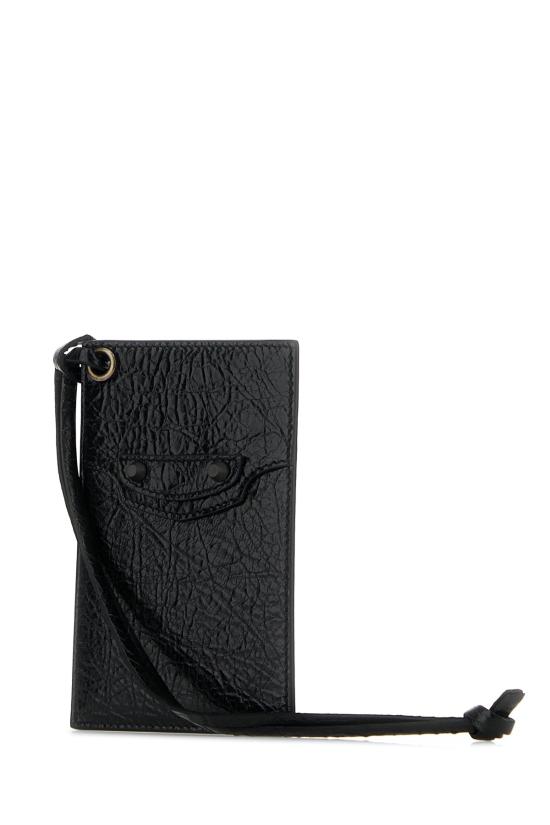 26SS 발렌시아가 카드지갑 8537532ABFY 1000 BLACK - BALENCIAGA