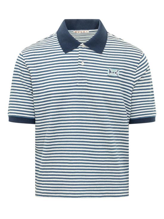 26SS 마르니 폴로 티셔츠 POMU0052LXUTL015 STB56 CELESTE