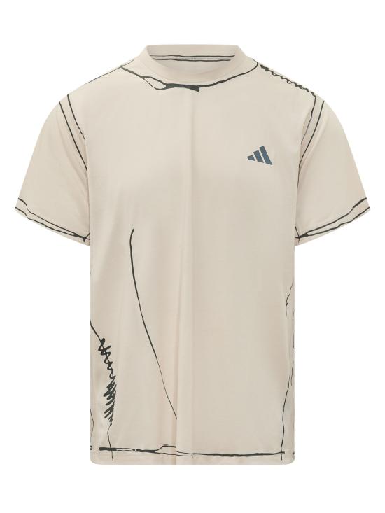 26SS 아디다스 X 송 포 더 뮤트 반팔 티셔츠 KQ7840 BEIGE