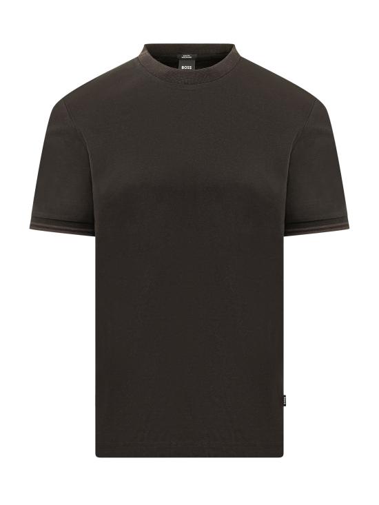 26SS 보스 반팔 티셔츠 50559667 001 BLACK