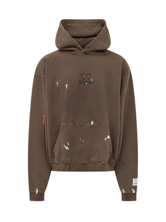 26SS 갤러리 디파트먼트 후드 티셔츠 OUT022 SEPIA