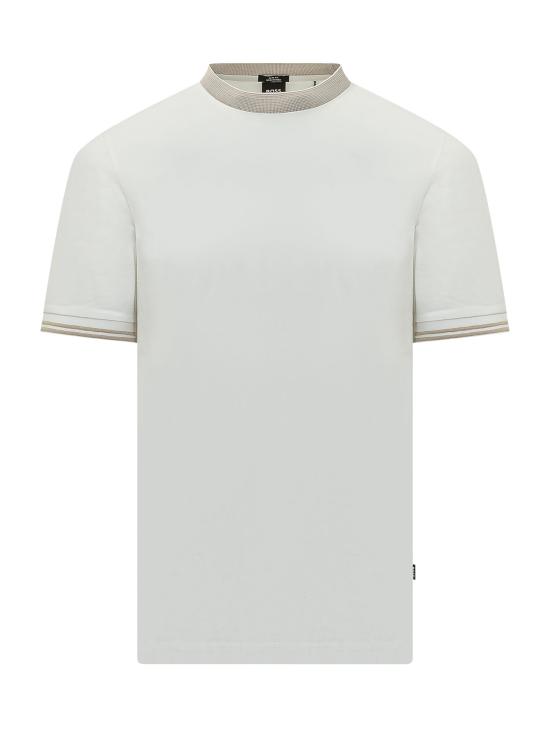 26SS 보스 반팔 티셔츠 50559667 100 WHITE