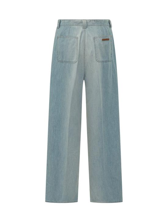 26SS 마르니 스트레이트 팬츠 PUJU0126Q0USCZ12 00B15 CELESTE - MARNI