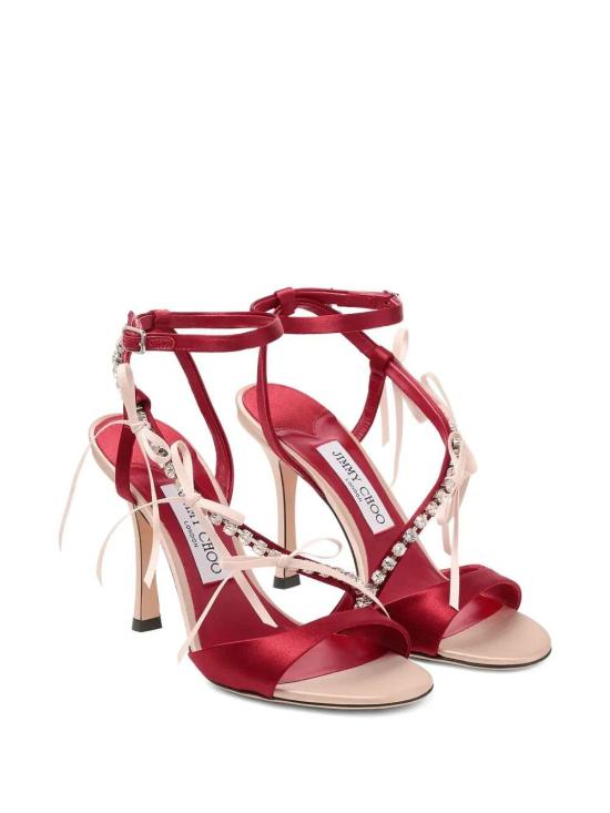 26SS 지미추 힐/펌프스 LULA100BPZ MACARONRUBYRED - JIMMY CHOO