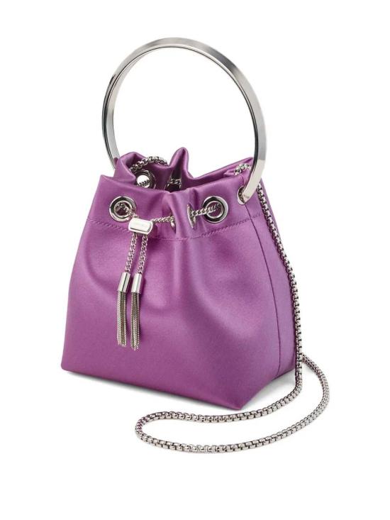 26SS 지미추 토트백 BONBONFUQ VIOLETORCHIDSILVER - JIMMY CHOO