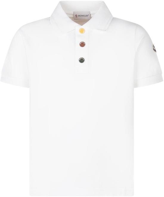 26SS [키즈] 몽클레어 티셔츠 L19548A000068496W034 WHITE