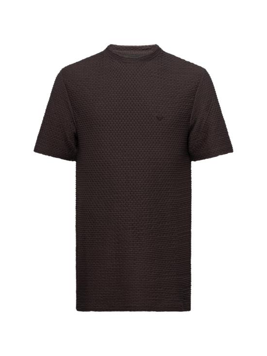 26SS 엠포리오 아르마니 반팔 티셔츠 EM005555AF25179 U6139 Marrone