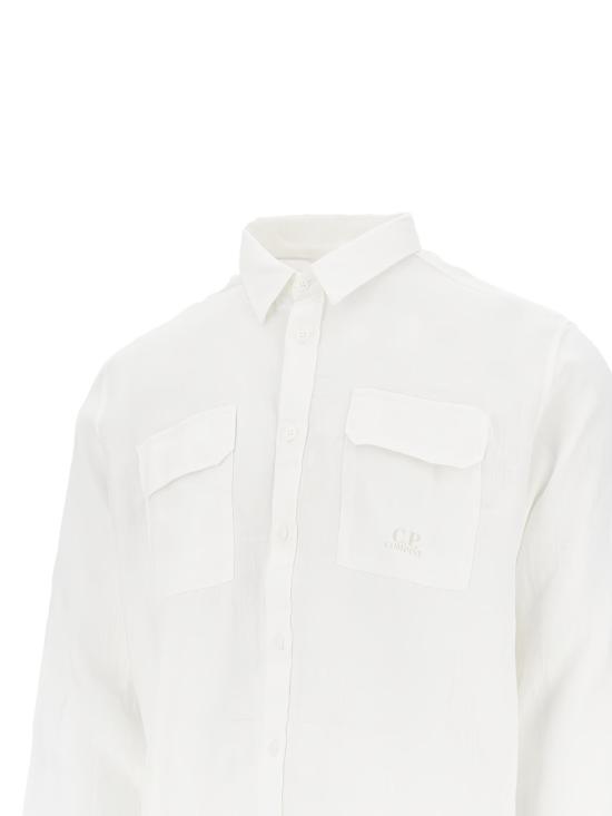 26SS 씨피 컴퍼니 긴팔 셔츠 20CMSH274A110533G 103 Bianco - C.P. COMPANY