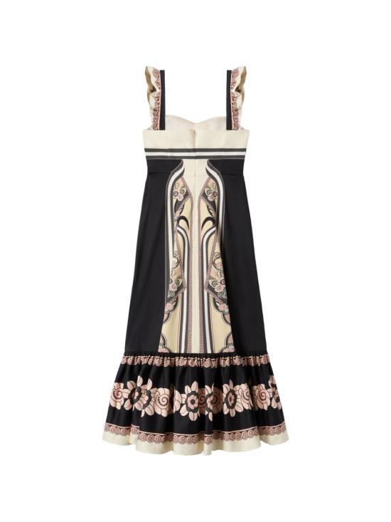 26SS 라 더블제이 미디 원피스 DRE0672COT037 AMB03PI02 Fantasia - LA DOUBLEJ