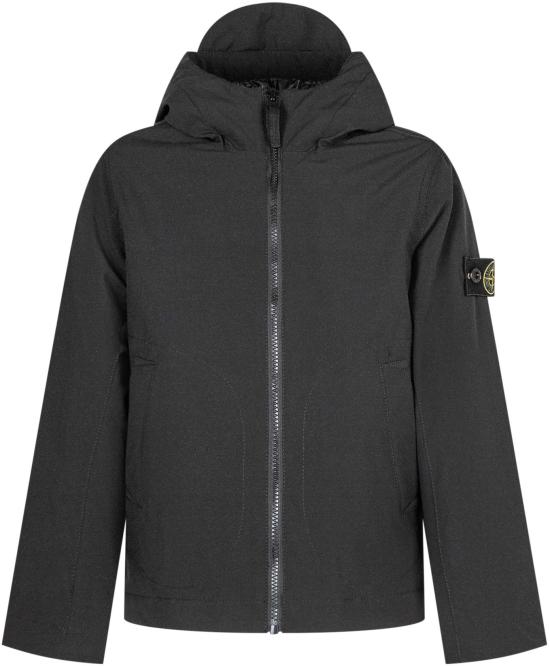 25FW [키즈] 스톤 아일랜드 자켓 K2S164100001S0A27V0029 BLACK