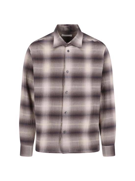 26SS 베르너 퀼 긴팔 셔츠 3 93S12 061 Brown
