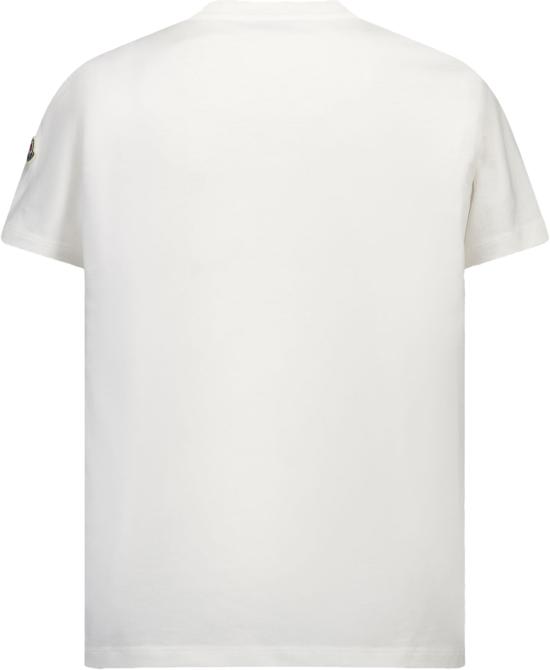 26SS [키즈] 몽클레어 티셔츠 8C0000689AFVKIDSZOMER2026WIT WHITE - MONCLER