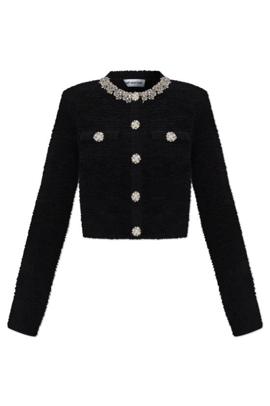 26SS 셀프 포트레이트 자켓 RS26220CBLACK DOM - SELF PORTRAIT
