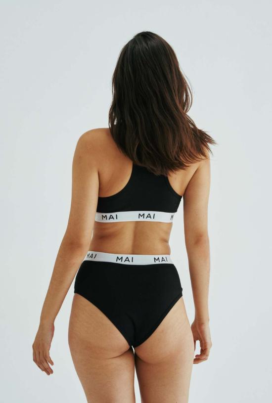  마이 쁘띠 브라 페리 탑 흑백 - MAI PETIT