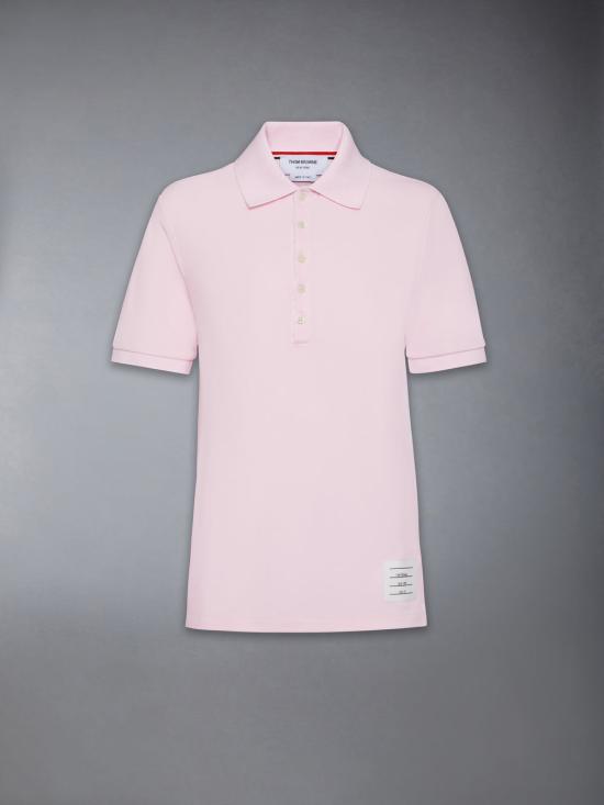 26SS 톰브라운 폴로 티셔츠 FJP107A 00050 680 LIGHT PINK DOM
