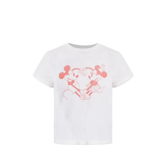 26SS 리던 반팔 티셔츠 02WCGT377 VINTAGE WHITE DOM