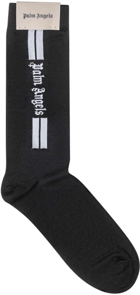 25FW 팜앤젤스 양말 PWRA00EF25FAB0011003 BLACK