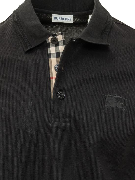 26SS 버버리 코튼 폴로셔츠 8126917A1189 BLACK - BURBERRY