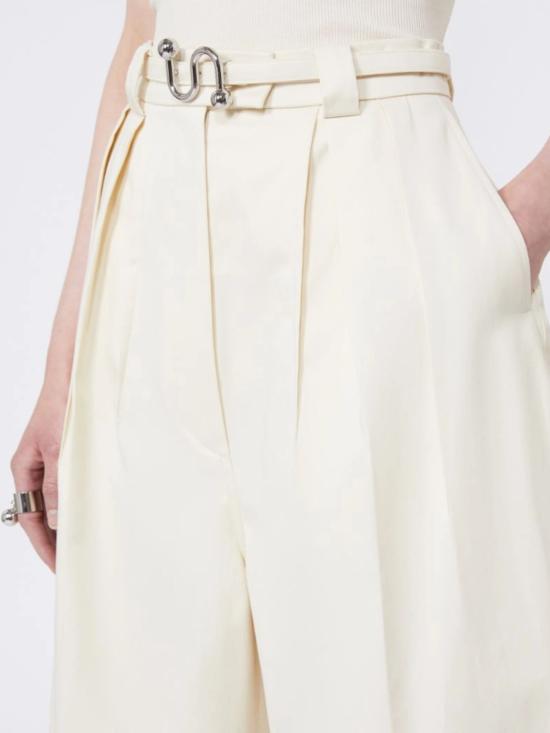 26SS 스포트막스 스트레이트 팬츠 2612131072600 SPXIDONEO001 IVORY - SPORTMAX