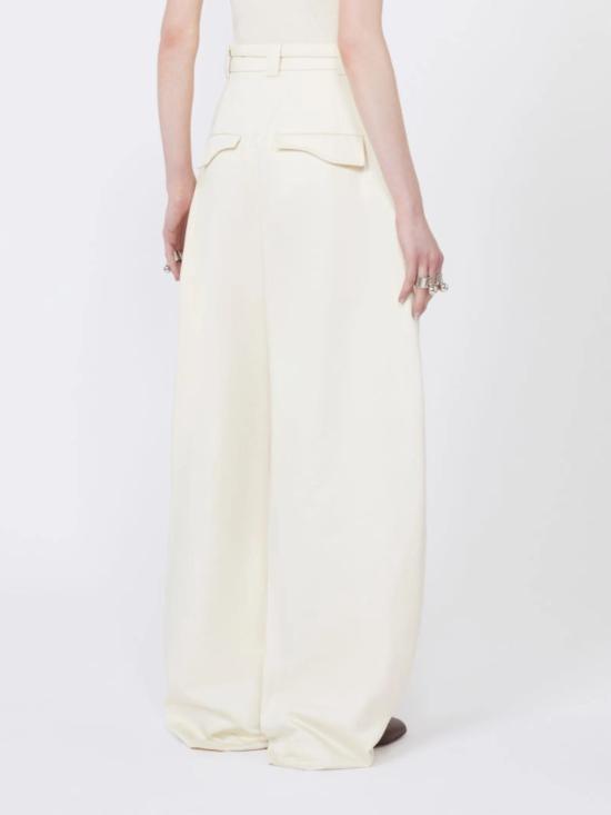 26SS 스포트막스 스트레이트 팬츠 2612131072600 SPXIDONEO001 IVORY - SPORTMAX