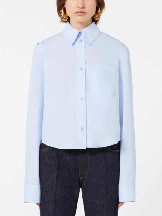 26SS 스포트막스 셔츠 2612111041600 SPXCEPPO002 LIGHT BLUE - SPORTMAX