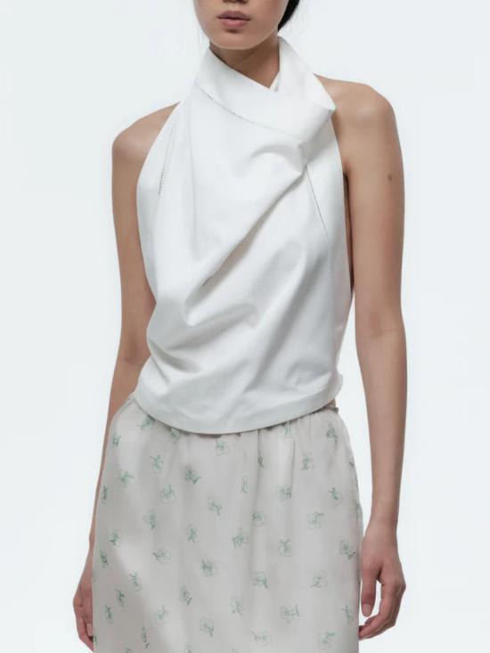 26SS 까르벵 민소매 티셔츠 6261K21267 N000 WHITE - CARVEN