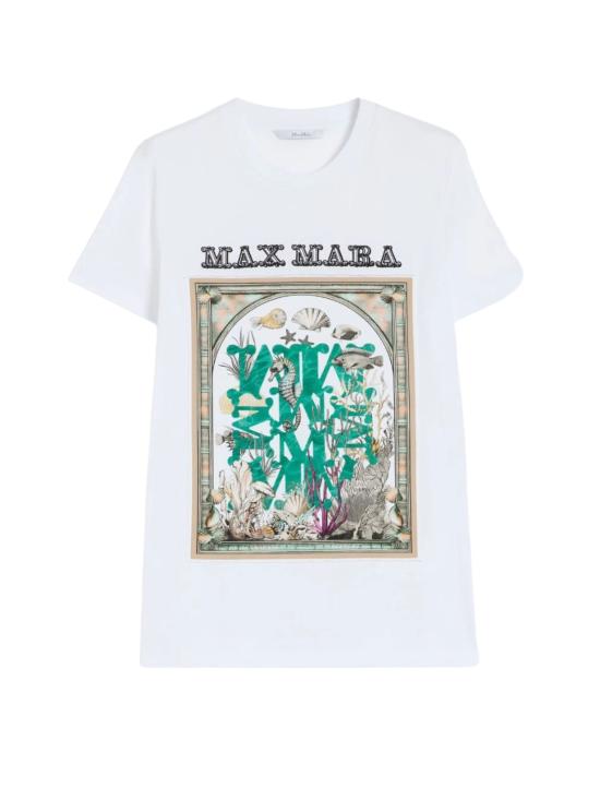 26SS 막스마라 반팔 티셔츠 2611941062600 MXMSPADINO019 WHITE