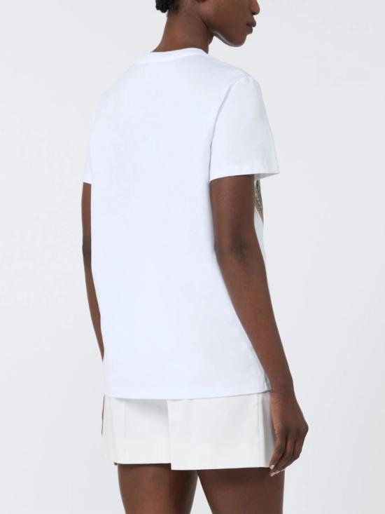 26SS 막스마라 반팔 티셔츠 2611941062600 MXMSPADINO019 WHITE - MAX MARA