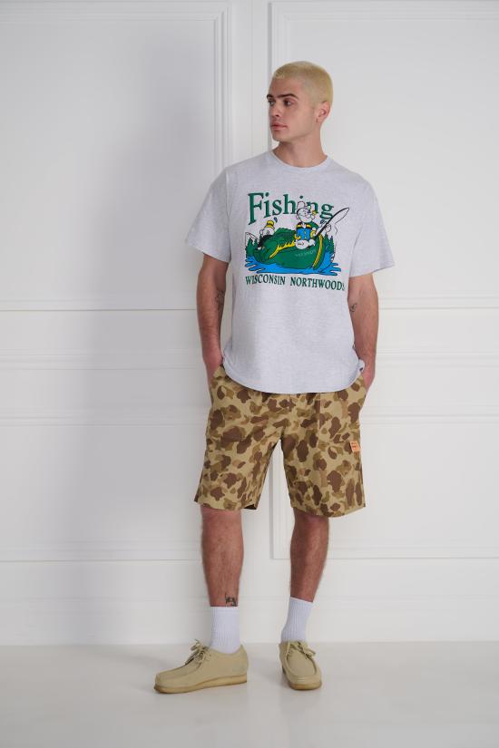 26SS 와일드 동키 반팔 티셔츠 NORTHWOODS TSHIRT HEATHER GREY DOM - WILD DONKEY