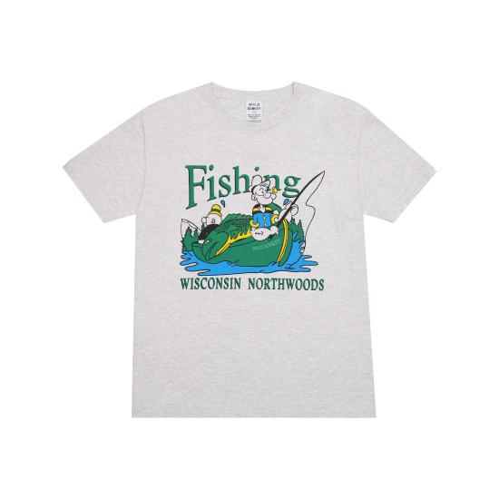 26SS 와일드 동키 반팔 티셔츠 NORTHWOODS TSHIRT HEATHER GREY DOM