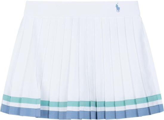 26SS [키즈] 랄프 로렌 스커트 312A11767001 WHITE