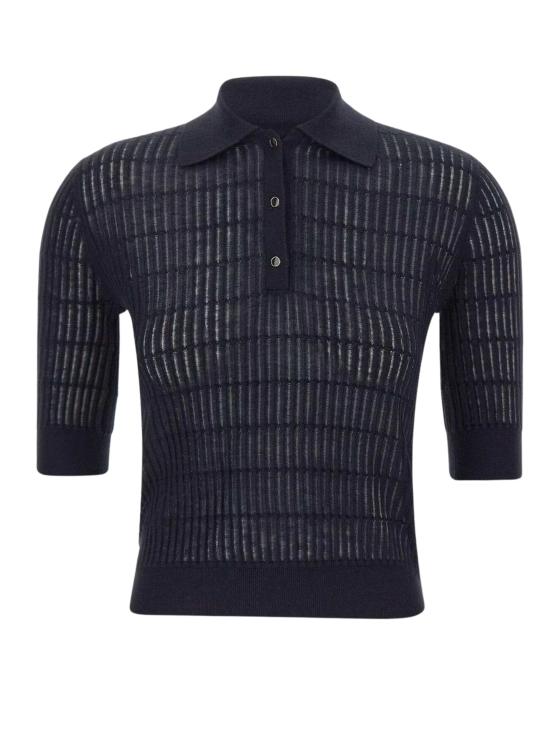 26SS 막스마라 스튜디오 폴로 티셔츠 2616361051600 MSTGALLO008 NAVY