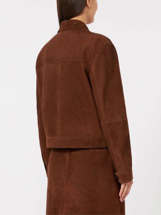 26SS 막스마라 스튜디오 가죽 자켓 2616441021600 MSTBAIA002 BROWN - MAX MARA STUDIO
