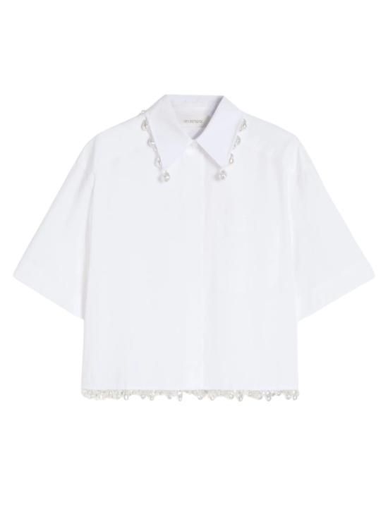 26SS 스포트막스 셔츠 2612111072600 SPXCOGNAC001 WHITE