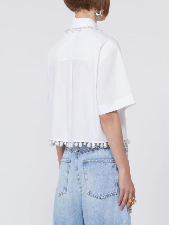 26SS 스포트막스 셔츠 2612111072600 SPXCOGNAC001 WHITE - SPORTMAX