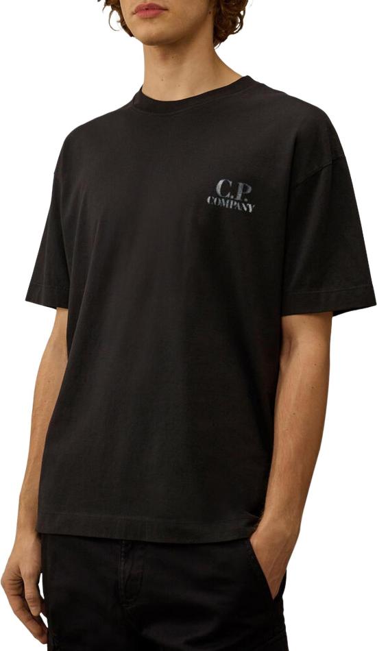26SS 씨피 컴퍼니 반팔 티셔츠 20CMTS143A110579W BLUE - C.P. COMPANY