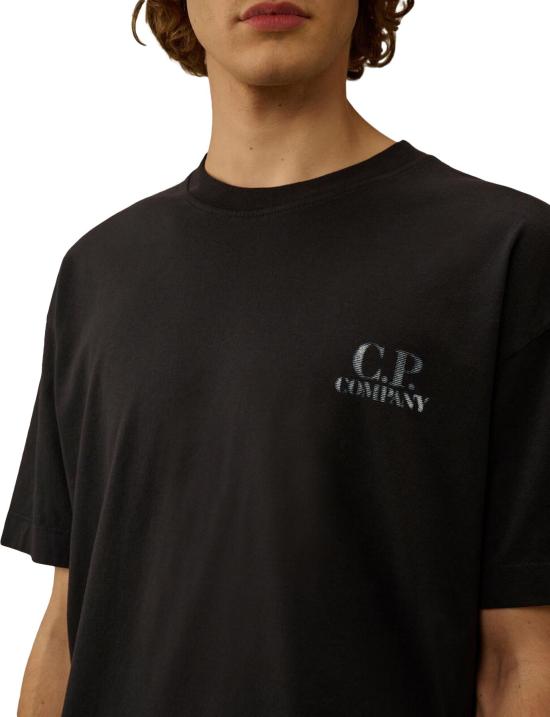 26SS 씨피 컴퍼니 반팔 티셔츠 20CMTS143A110579W BLUE - C.P. COMPANY