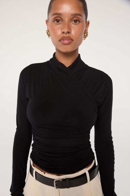  더 라인 바이 케이 긴팔 티셔츠 펠릭스 긴팔 상의 - THE LINE BY K