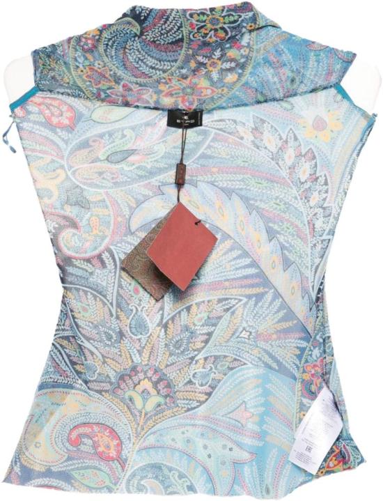 26SS 에트로 민소매 티셔츠 WRJA019399IAS72X0887 BLUE - ETRO