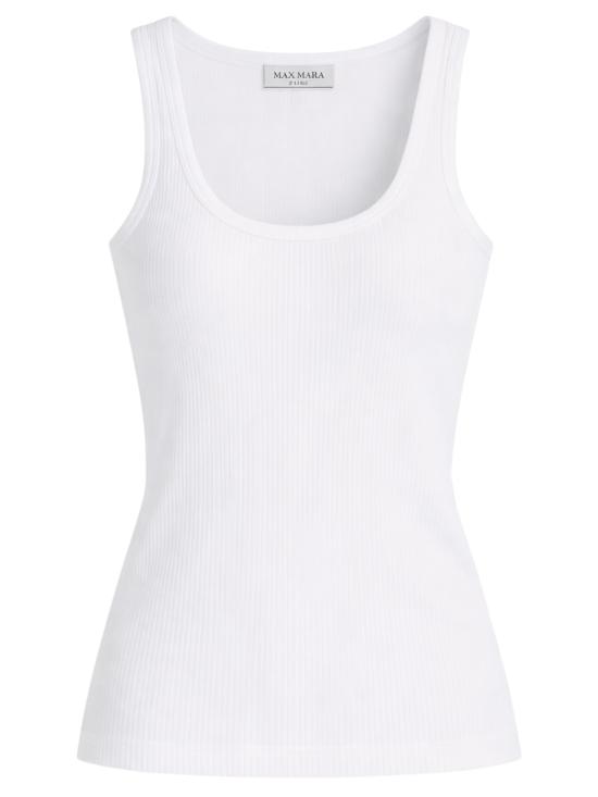 26SS 막스마라 민소매 티셔츠 2611361032600 MXMGHIRO001 WHITE