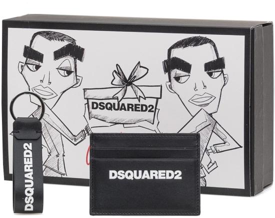 25FW 디스퀘어드2 카드지갑 GBM000101504110M063 BLACK - DSQUARED2