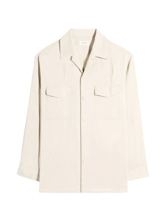 26SS 르메르 드라이 실크 컨버터블 칼라 셔츠 SH1233 LF1308BG235