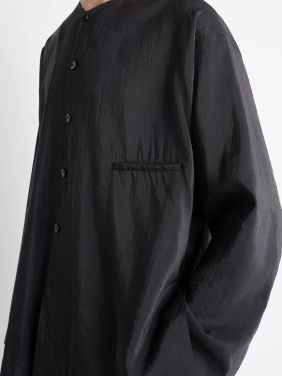 26SS 르메르 긴팔 셔츠 SH1235 LF1308BK999 Black - LEMAIRE