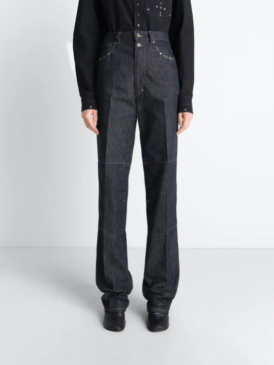 26SS 르메르 스트레이트 팬츠 PA1303 LD1061BK965 Black - LEMAIRE