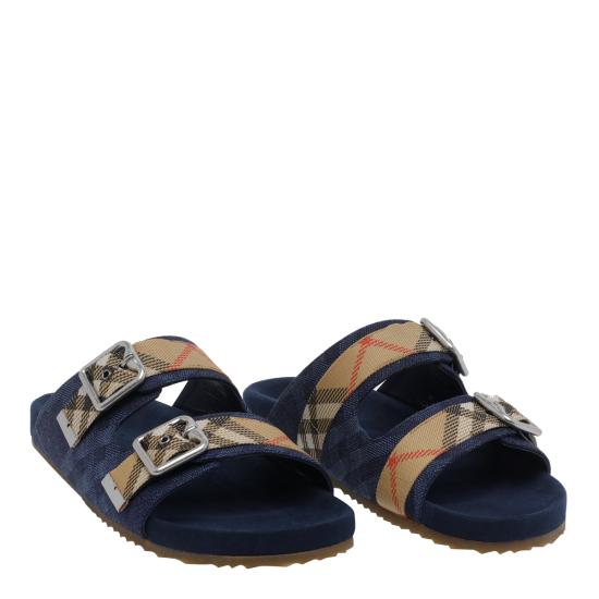 26SS 버버리 뮬/슬리퍼 8122996 A2993 Blue - BURBERRY