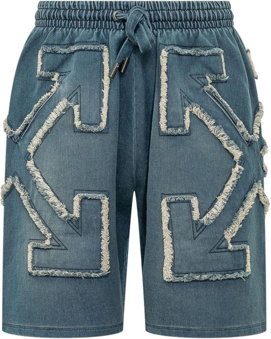 26SS 오프화이트 숏팬츠 44MCI013S26D002422 BLUE